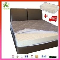 ราคา BN Latex ที่นอนยางพาราแท้ 100% ขนาด 5 ฟุต Density 90-95 หนา 2 ,3,4,6,8 นิ้ว ส่งฟรีทั่วประเทศ สีขาว 5 ฟุต-2นิ้ว (10512810)