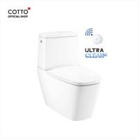 Cotto สุขภัณฑ์สองชิ้น 4.5 ลิตร รุ่น Hercules Curve C135137