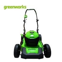 ราคา Greenworks รถตัดหญ้าเดินตามแบตเตอรี่ 40V พร้อมแบตเตอรีและแท่นชาร์จ (2502307TH) (12250114)
