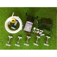 ราคา THAI WATER ชุดพ่นหมอก เครื่องพ่นหมอก 5 ชุด หัวพ่นหมอก4ทาง สายพ่นหมอก 20 เมตร SMITH SET 16 normal (12514647)