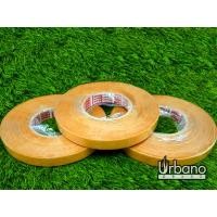 ราคา URBANO เทปกาว 2 หน้า แบบบาง ลายเส้นใยตาข่าย ( สีใส ) เทปติดหญ้า เทปยึดหญ้าเทียม อุปกรณ์ติดหญ้าเทียม ใส 50 เมตร (10359678)