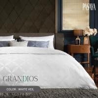 ราคา PASAYA ชุดผ้าปูที่นอน 6 ฟุต KING (Set 3 ชิ้น) - GRANDIOS COLLECTION 1100 Series 6 ฟุต WHITE VEIL (10363667)