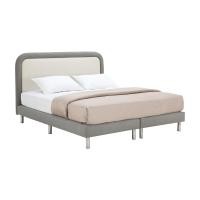 ราคา Index Living Mall เตียงนอน รุ่นต๊าซ สีเทาเข้ม/ครีม 5 ฟุต (12209533)