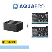 ราคา AquaPro Insta360 X4 Fast Charger Hub + Battery x2 ของแท้ (12527968)