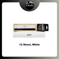 ราคา [Bostitch] 3-hole Punch 12, 15 Sheet เครื่อง เจาะกระดาษได้ 3 รู หนา 12, 15 แผ่น ตุ๊ดตู่ 12 Sheet, White (12644369)