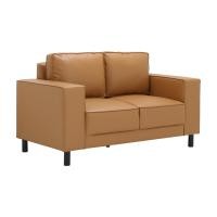 ราคา Index Living Mall โซฟา PVC 2 ที่นั่ง รุ่นโอวาโล - สีน้ำตาลอ่อน (12649018)