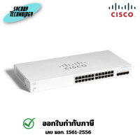 ราคา Cisco CBS220-24FP-4X-EU CBS220 Smart 24-port GE, Full PoE, 4x10G SFP+ Switch ประกันศูนย์ เต็มจำนวน (12647432)