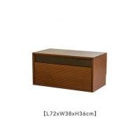 ราคา kyotohaus ตู้วางของไม้เนื้อแข็งแบบวินเทจ ลิ้นชักเดียว ขนาด 38*72*36 cm. (10944035)