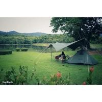 ราคา Tarp 4.5x5 70d Ripstop Coatblack V.2 ผืนผ้า เขียวขี้ม้า (12093218)