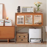 ราคา middle room ตู้โชว์หลายฟังก์ชั่น รุ่น md-086 ใช้เป็นตู้ข้าง ตู้หนังสือ ตู้เก็บของได้ ดูแลรักษาง่าย มีล้อเคลื่อนย้ายง่าย (12314872)