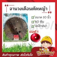 ราคา iteetool จานวงเดือนตัดหญ้า จานตัดหญ้า 10 นิ้ว 60 ฟัน หนา เหล็กอย่างดี จานตัดไม้ จานวงเดือน (12438560)