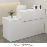 ราคา MOLESUN เคาน์เตอร์โต๊ะทำงานไม้ (กทม. มีบริการติดตั้ง) ตู้ขวาR สีขาว120*60*95cm (12643211)