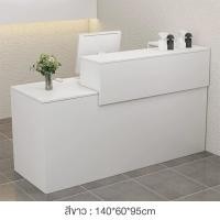 ราคา MOLESUN เคาน์เตอร์โต๊ะทำงานไม้ (กทม. มีบริการติดตั้ง) ตู้ขวาR สีขาว140*60*95cm (12643213)