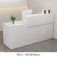 ราคา MOLESUN เคาน์เตอร์โต๊ะทำงานไม้ (กทม. มีบริการติดตั้ง) ตู้ขวาR สีขาว160*60*95cm (12643215)