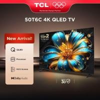 ราคา TCL ทีวี 50 นิ้ว 4K QLED Colorful Google TV รุ่น 50T6C HVA Panel ระบบปฏิบัติการ Google/Gaming TV/AIPQ/MEMC 60 Hz - WIFI ดำ (12650122)