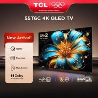 ราคา TCL ทีวี 55 นิ้ว 4K QLED Colorful Google TV รุ่น 55T6C HVA Panel ระบบปฏิบัติการ Google/AIPQ/MEMC 60 Hz/DLG 120 Hz - WIFI ดำ (12650141)