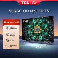 ราคา TCL ทีวี 55 นิ้ว 4K Mini QLED Google TV รุ่น 55Q6C HVA Panel ระบบปฏิบัติการ Google/MEMC 120 Hz/VRR 240 Hz/HDR10+ - WIFI ดำ (12650145)