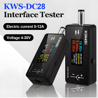 ราคา MEMO Audio เครื่องวัดกระแสไฟฟ้า KOWSI KWS-DC28 Interface Tester 0.96 inch TFT HD Digital Display DC Voltage (12649350)