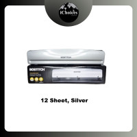 ราคา [Bostitch] 3-hole Punch 12, 15 Sheet เครื่อง เจาะกระดาษได้ 3 รู หนา 12, 15 แผ่น ตุ๊ดตู่ 12 Sheet, Silver (12644367)