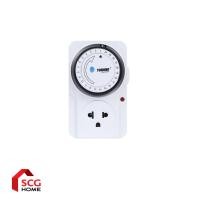 ราคา TOSHINO Timer รุ่น TS-MT3 นาฬิกาตั้งเวลา 24 ชั่วโมง(สีขาว) (12641690)