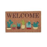 ราคา DECOS พรมเช็ดเท้าใยมะพร้าว 40x60 ซม. สีน้ำตาล |PUN| ลาย WELCOME (12642062)