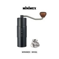 ราคา Minimex Hand grinder เครื่องบดกาแฟมือหมุน รุ่น MHG1 ปรับ 11 ระดับการบด (12647088)