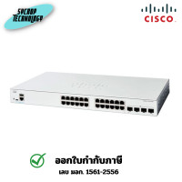 ราคา Cisco (C1200-24P-4G) Switch Catalyst 1200 Series 24G PoE/4SFP ประกันศูนย์ เต็มจำนวน (12647465)