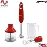 ราคา (Smeg) เครื่องปั่นอาหารมือถือ Smeg รุ่น HBF03RDEU สีแดง (12644676)