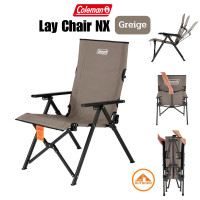 ราคา Coleman Lay Chair NX #Greige เก้าอี้พับปรับเอนได้ 3 ระดับ นั่งสบาย พกพาสะดวก (12651066)