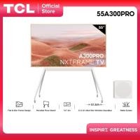 ราคา TCL Frame TV QLED 4K ขนาด 55นิ้ว รุ่น 55A300PRO ระบบปฏิบัติการ Google 120Hz AI Art ดีไซน์กรอบรูป พร้อมขาตั้งแบบล้อเลื่อน สีขาวนวล (12650137)