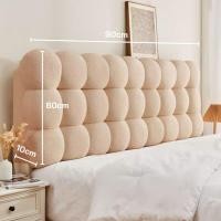 ราคา MOLESUN หมอนหัวเตียง หรูหรา หมอนเสริมเตียง เบาะพิงหลังนุ่มมาก น่าสัมผัส ทันสมัย สีกากีขนแกะ90*10*60 ที่นอนมีหัวเตียง (12646170)