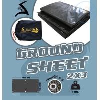ราคา สนามเดินป่า Ground Sheet 2x3 เมตร แผ่นปูรองกางเต้นท์ ขนาด 2x3 เมตร (10977494)