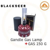 ราคา Blackdeer ตะเกียง Gandle Gas Lamp + แก๊สซาลาเปา 230 กรัม 230 กรัม (10947439)