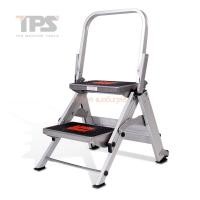 ราคา บันได Safety step 2 ขั้น พร้อมด้ามจับ รุ่น 10210BA #สีเงิน #ไซส์ใหญ่ #บันได (11028683)