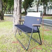 ราคา Camping Expert เก้าอี้สนาม เก้าอี้แคมปิ้ง เก้าอี้พับ โครงเหล็ก 2 ที่นั่ง พับได้ รับน้ำหนักได้ 150 kgs. รุ่น CP2 สีดำ (12147047)