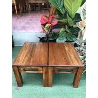 ราคา Naijanshop เก้าอี้เล็ก เหมาะนั่งทำสวน นั่งซักผ้า ผลิตจากไม้สัก ขนาด 25x35x25 ซม. เก้าอี้ขาตรง (12565121)