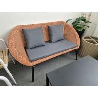 ราคา Chann - โซฟากลางแจ้ง โครงอลูมิเนียม สานหวายเทียมPEกันน้ำ รุ่น WK003 2ที่นั่ง (12476982)
