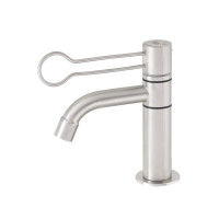 ราคา WS ก๊อกพยาบาล อ่างล้างหน้าล้างมือ คอสวิง รุ่น Nan WS-0534M Silver (10267760)