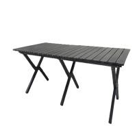 ราคา NL HOME โต๊ะแคมป์ปิ้งพับ โต๊ะมีถุงเก็บพับเก็บง่าย โต๊ะระนาด โต๊ะรับน้ำหนักได้เยอะ แข็งแรง มินิมอล โต๊ะโครงเหล็กกลางแจ้ง ดำ 120 ซม. (12344777)