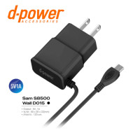 ราคา d-power สายชาร์จ for MIcro 5P FAST CHARGER (D015) BLACK (12530038)