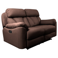 ราคา Future Living โซฟาปรับนอน แบบปรับมือ 2 ที่นั่ง รุ่น Emperor ผ้าลินิน น้ำตาล (12505270)