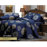 ราคา JESSICA 100% Cotton Silk Shine 6 ฟุต 6 ชิ้น ชุดเครื่องนอน ผ้าปูที่นอน ผ้าห่มนวม C1020 ชุด 6 ฟุต 6 ชิ้น (12505958)