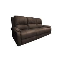 ราคา Future Living โซฟาปรับนอน แบบปรับมือ 3 ที่นั่ง รุ่น Extra Juliet พร้อมที่วางแก้ว หนัง Premium น้ำตาลเข้ม (12531098)