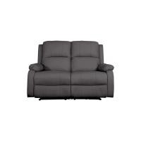 ราคา Future Living โซฟาปรับนอน แบบปรับมือ 2 ที่นั่ง รุ่น Extra Juliet พร้อมที่วางแก้ว น้ำตาลเทา หนังอิตาลี (12530921)