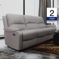 ราคา Future Living โซฟาปรับนอน แบบปรับมือ 3 ที่นั่ง รุ่น Extra Juliet พร้อมที่วางแก้ว เทาควันบุหรี่ หนัง PU (12531094)