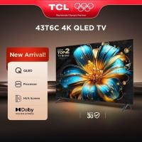 ราคา TCL ทีวี 43 นิ้ว 4K QLED Colorful Google TV รุ่น 43T6C HVA Panel ระบบปฏิบัติการ Google/Gaming TV/AIPQ/MEMC 60 Hz - WIFI ดำ (12650126)