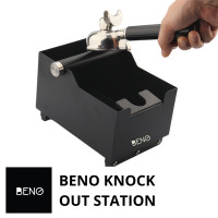 ราคา BENO COFFEE KNOCK OUT STATION ถังเคาะทิ้งเศษกากกาแฟ พร้อมฐานรองวางกดแทมป์ปิ้ง แท่นเคาะและขาผลิตจากยางช่วยลดเสียงดัง สวย (12655264)