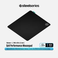 ราคา SteelSeries QcK Performance Mousepad แผ่นรองเม้าส์ 3 ผิวสัมผัส Speed, Balance, Control #Qoomart Balance L (12655293)
