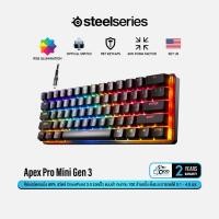 ราคา SteelSeries Apex Pro Mini Gen 3 Gaming Keyboard คีย์บอร์ดเกมมิ่งไร้สาย Magnetic SW #Qoomart (12655527)