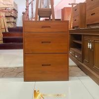 ราคา PF_Phrae | ตู้เอกสารไม้สัก ตู้ลิ้นชักไม้สัก 3ลิ้นชัก (12657575)